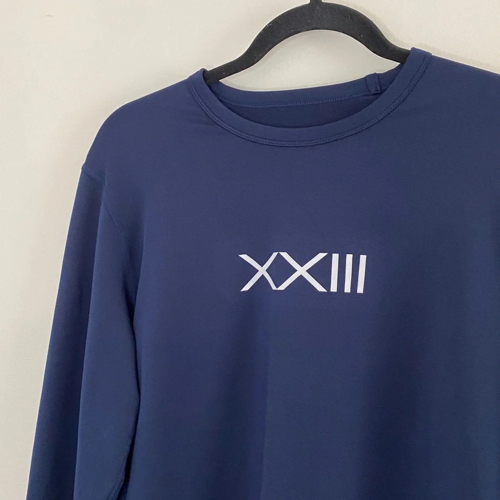 Foreign Rider Co. Grove XXIII Navy Long Sleeve Shirt Dryfit Unisex Size 1 - Picture 2 of 7